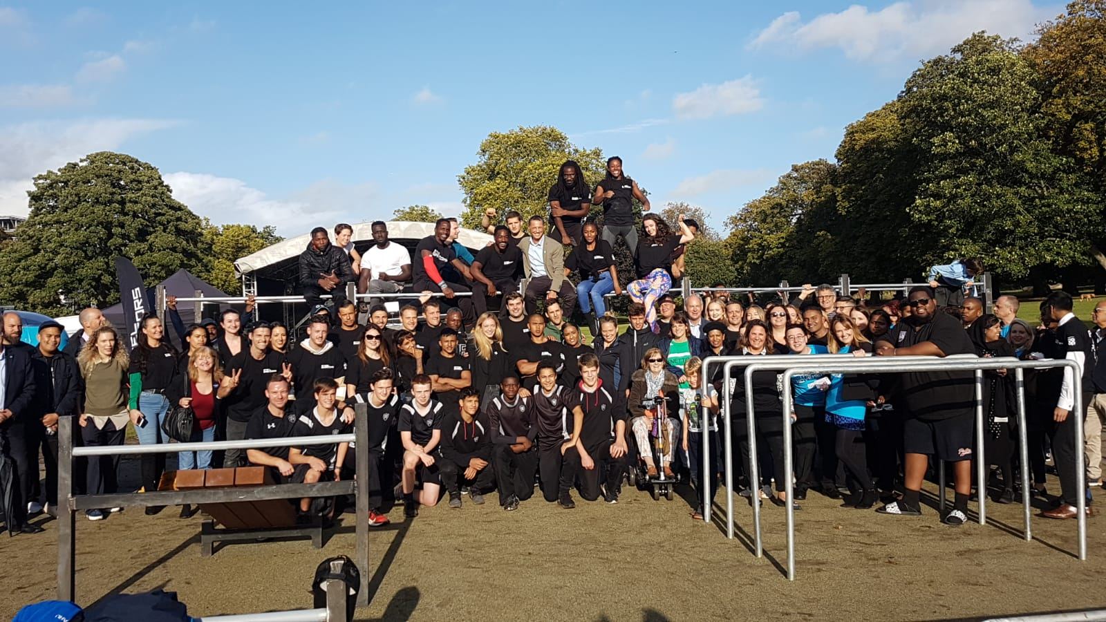 The Steel Warriors community gathered at one of our gyms